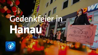 Gedenkfeier in Hanau: Ein Jahr nach rassistischem Anschlag