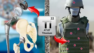 TITANIO un elemento tan LIGERO y RESISTENTE a la vez | ELEMENTOS de la tabla periódica en un MINUTO