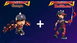 Semua Kuasa Elemental Fusion BoBoiBoy Terbaru! BoBoiBoy Gentar, Sori, Frostfire, Glacier, Supra