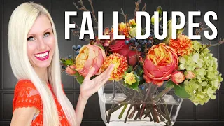 I DUPED HIGH END FALL DECOR & SAVED HUNDREDS!