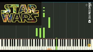 Star Wars Medley piano tutorial