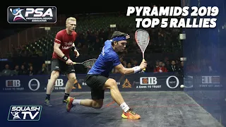 Squash By The Pyramids 2019 - Top 5 Rallies