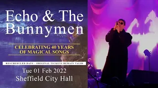Echo & the Bunnymen - Live 2022, Sheffield UK