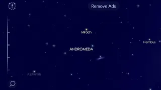 How to spot the Andromeda Galaxy with Smartphone in night sky.
