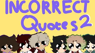 My OC's as Sanders Sides Incorrect quotes 2 | OC animation