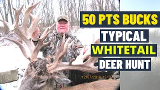 50 Point Buck - Typical Whitetail Deer Hunt at World Class Hunting Ranch Ohio - World Record