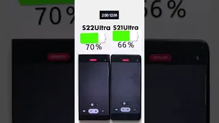 Samsung Galaxy S22 Ultra vs. Samsung Galaxy S21 Ultra Battery Test 🔋Subscribe for more 🤙🏼
