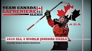 Alexis Lafreniere (#11) ● ALL 4 Goals 2020 IIHF WJC - Highlights (HD)