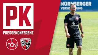 Die PK mit Michael Wiesinger im Re-Live | 1. FC Nürnberg - FC Ingolstadt