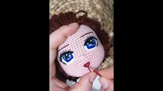 Amigurumi bebeklerde dudak yapımı