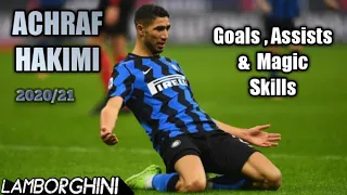 Achraf Hakimi ● 2020/21 ● Inter Milan 💙🖤 ● All Goals, Assists & Skills 🔥 ● Hakimi is Back 💪 ● Part 2