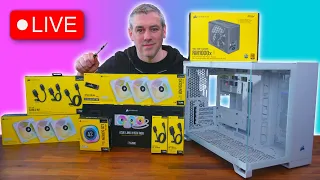 LIVE: The ULTIMATE CORSAIR 2500X Gaming PC Build!