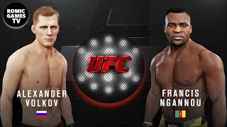 EA Sports UFC 4 ➤ Александр Волков / Alexander Volkov  vs Фрэнсис Нганну / Francis Ngannou