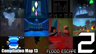 Roblox Flood Escape 2 (Test Map) - Compilation Map 13