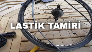 Lastik Nasıl Tamir Edilir? / İnce Sibop Hava Basma