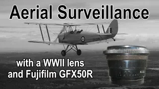 Aerial Surveillance with a WWII lens and Fujifilm GFX50R