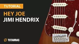 Como tocar Hey Joe - Jimi Hendrix en Guitarra electrica CLASE TUTORIAL COMPLETA
