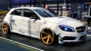 Need For Speed Heat: Customization Mercedes-Benz A45 621hp 2.0l Engine Upgrade