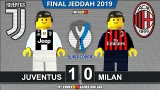 Italian Super Cup 2019 • Juventus vs Milan 1-0 🏆 Supercoppa 2018 • Goals Highlights Lego Football