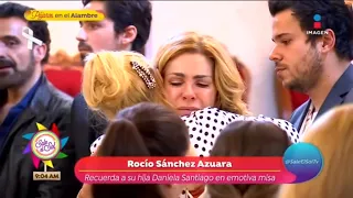 Así despidieron a Daniela, la hija de Rocío Sánchez Azuara | Sale el Sol