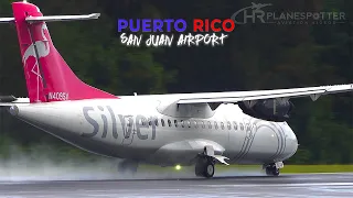 Dramatic Rainy Weather at San Juan Airport, Puerto Rico" 5-13-2023