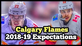 Calgary Flames 2018-19 Expectations