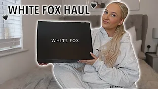 HUGE WHITE FOX TRY ON CLOTHING HAUL!!🖤