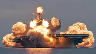3 Minutes Ago, Germany's Deadliest TAURUS Missile Successfully Burned the Russian Aircraft Carrier