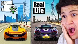 GTA 5 vs VIDA REAL! #7 Grand Theft Auto V - GTA V