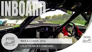 Lola T70 onboard at Imola-Classic