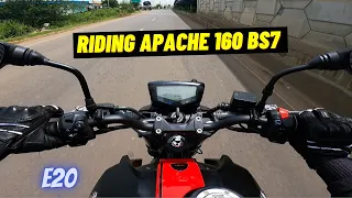 Should you buy Apache 160 4V in 2023 | New TVS Apache E20 BS7 Ride |
