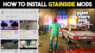 ✅ How To Install GTA INSIDE MODS in GTA Vice City 😲 (2024)