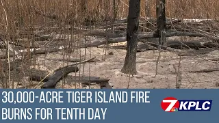 Sheriff: Cause of Tiger Island Fire under investigation; weather is main concern