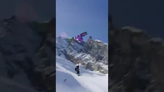 Mark McMorris Quadruple cork in Saas Fee 🔥😱💪