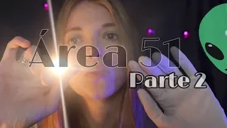 👽  Examen médico EXTREMO · Área 51, parte 2 · Love ASMR · Video para RELAJAR en español