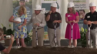 The Food Bank for the Heartland breaks ground on the expansion of their operations