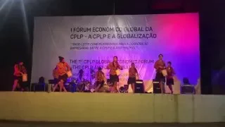 Timor Furak performs Ku'u Kafe Dance at "Gala Dinner" 1st CPLP Global Economic Forum (27/02)