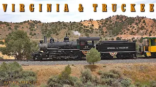 Riding the Virginia & Truckee Railroad at Virginia City, Nevada - Steam Locomotive 29