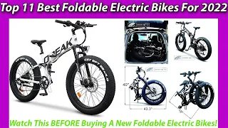 Top 11 Best Foldable Electric Bikes For 2022