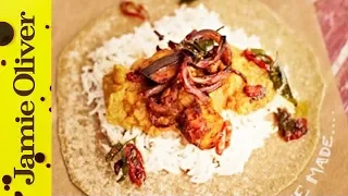 Aubergine Daal & Homemade Chapattis | Jamie Oliver