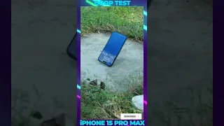 iPhone 15 Pro Max Drop Test - Is Titanium a JOKE ? #shorts #short