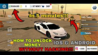 40M money in 5 minutes / Car Parking Multiplayer #newupdate