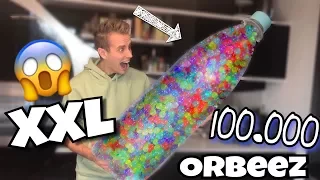 100.000 XXL Glibberkugeln in XXL - Flasche 😱 | Julienco