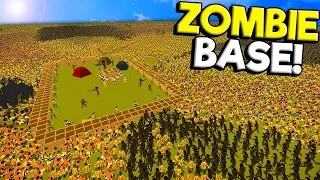 I Built the Ultimate Zombie Apocalypse Base to Survive Against the Biggest Army in SwarmZ!