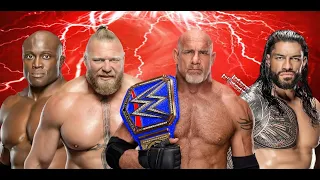 Roman Reigns vs Brock Lesnar vs Goldberg vs Bobby Lashley Elim Match #wwe2k23 #wwe2k23gameplay #wwe