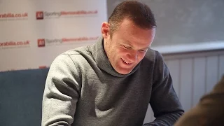 Wayne Rooney Signed Manchester United Memorabilia, Brought To You By A1 Sporting Memorabilia