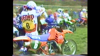 1985 World championship MX 250 11-12 May Belgium Borgloon Motocross / Vintage Mudfest