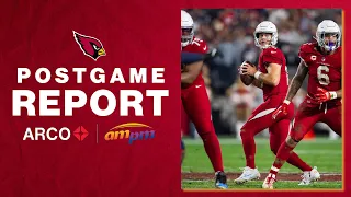 Kyler Murray Suffers Early Injury | Postgame Report: Week 14 Cardinals vs. Patriots