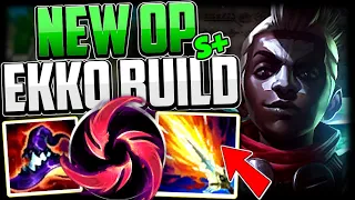 NEW EKKO BUILD IS A 1v9 MACHINE - Ekko Jungle Beginners Guide Season 14 (Best Build/Runes)