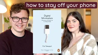 how to conquer phone addiction (Digital Minimalism book summary) | Digital Minimalism by Cal Newport